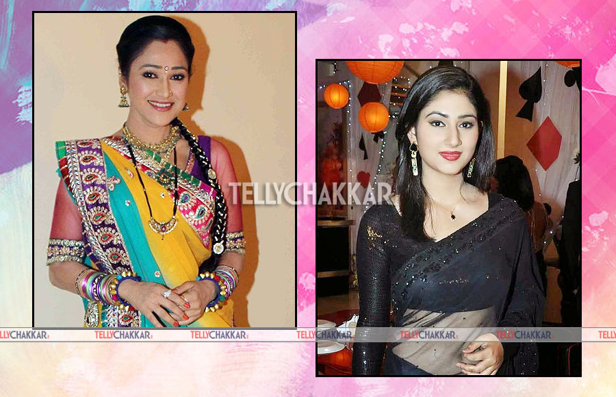 Disha Vakani and Disha Parmar