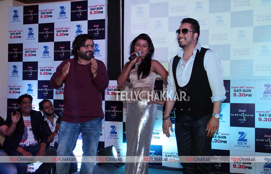 Pritam, Vaishali and Mika Singh