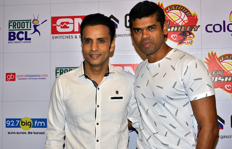 Rajiv Thakur and Siddharth Jadhav