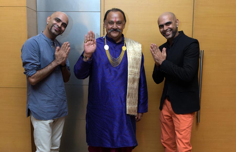 Alok Nath with Raghu Rajiv