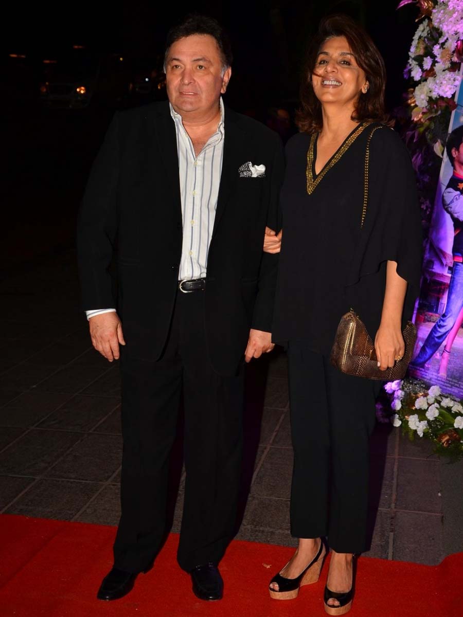 Rishi and Neetu Kapoor 