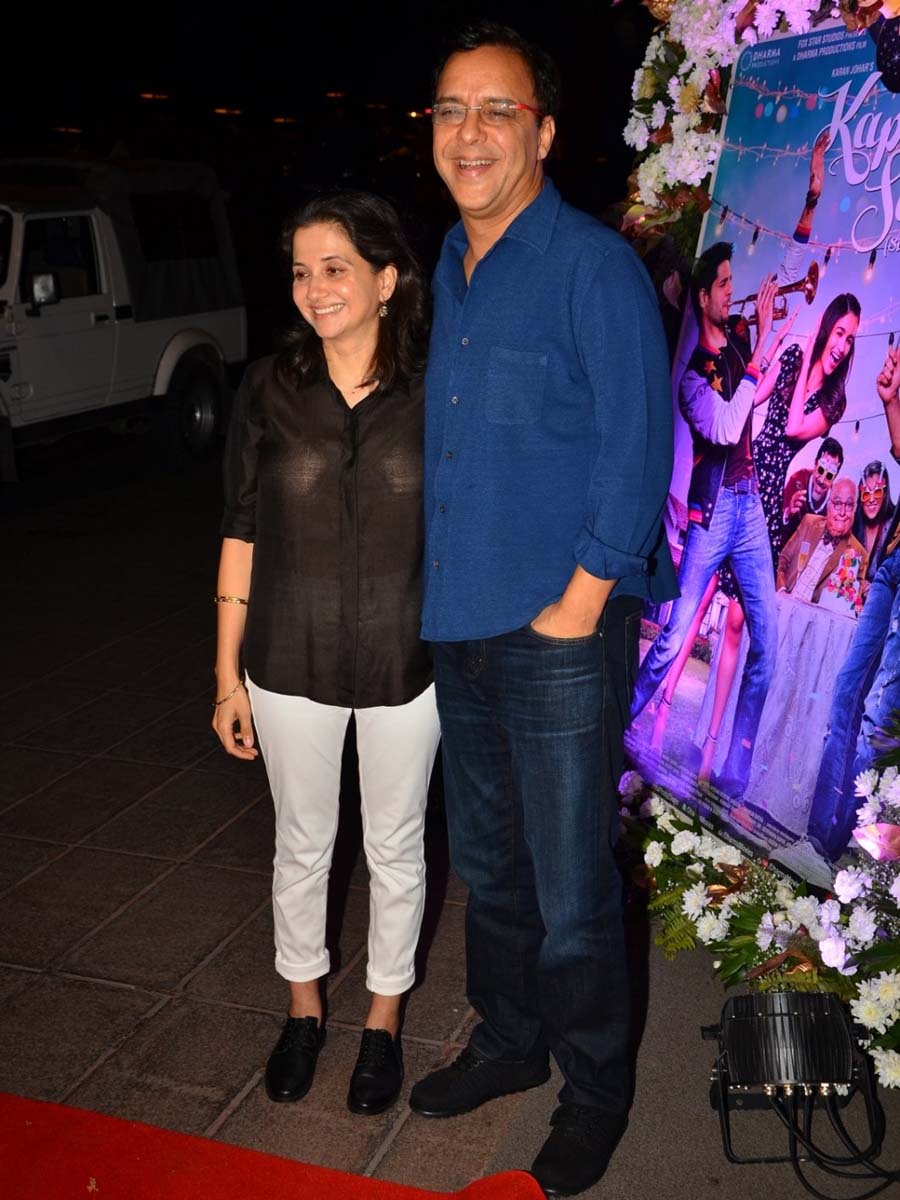 Vidhu Vinod and Anupama Chopra