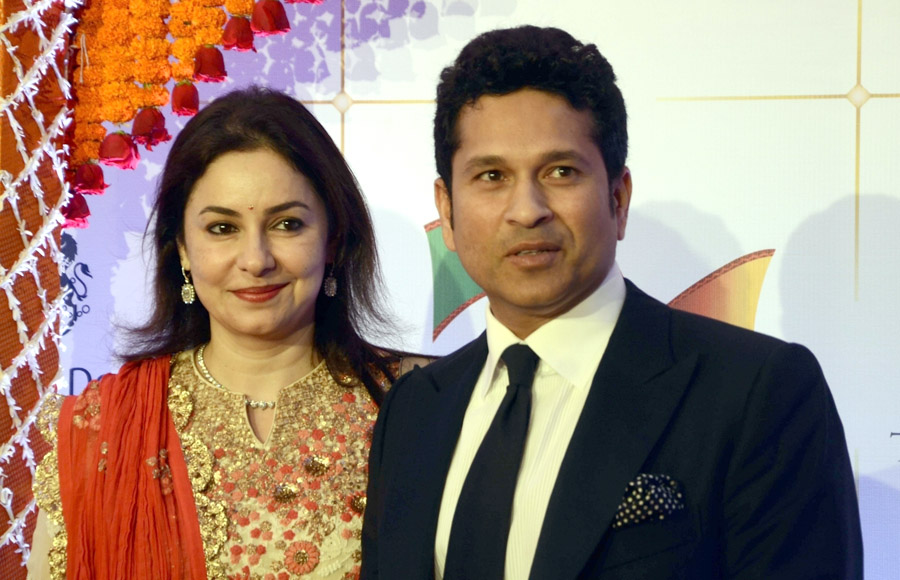 Sachin and Anjali Tendulkar, 