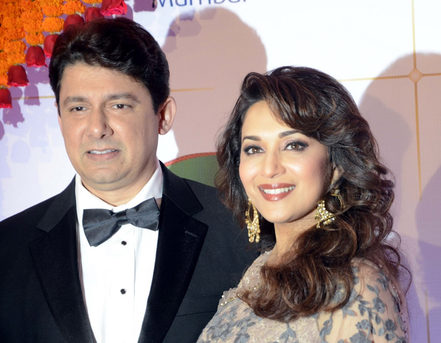 Madhuri Dixit and Shriram Nene