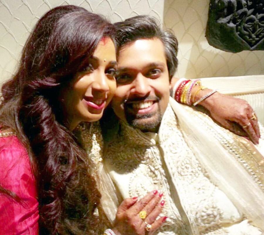 Shreya Ghoshal and husband