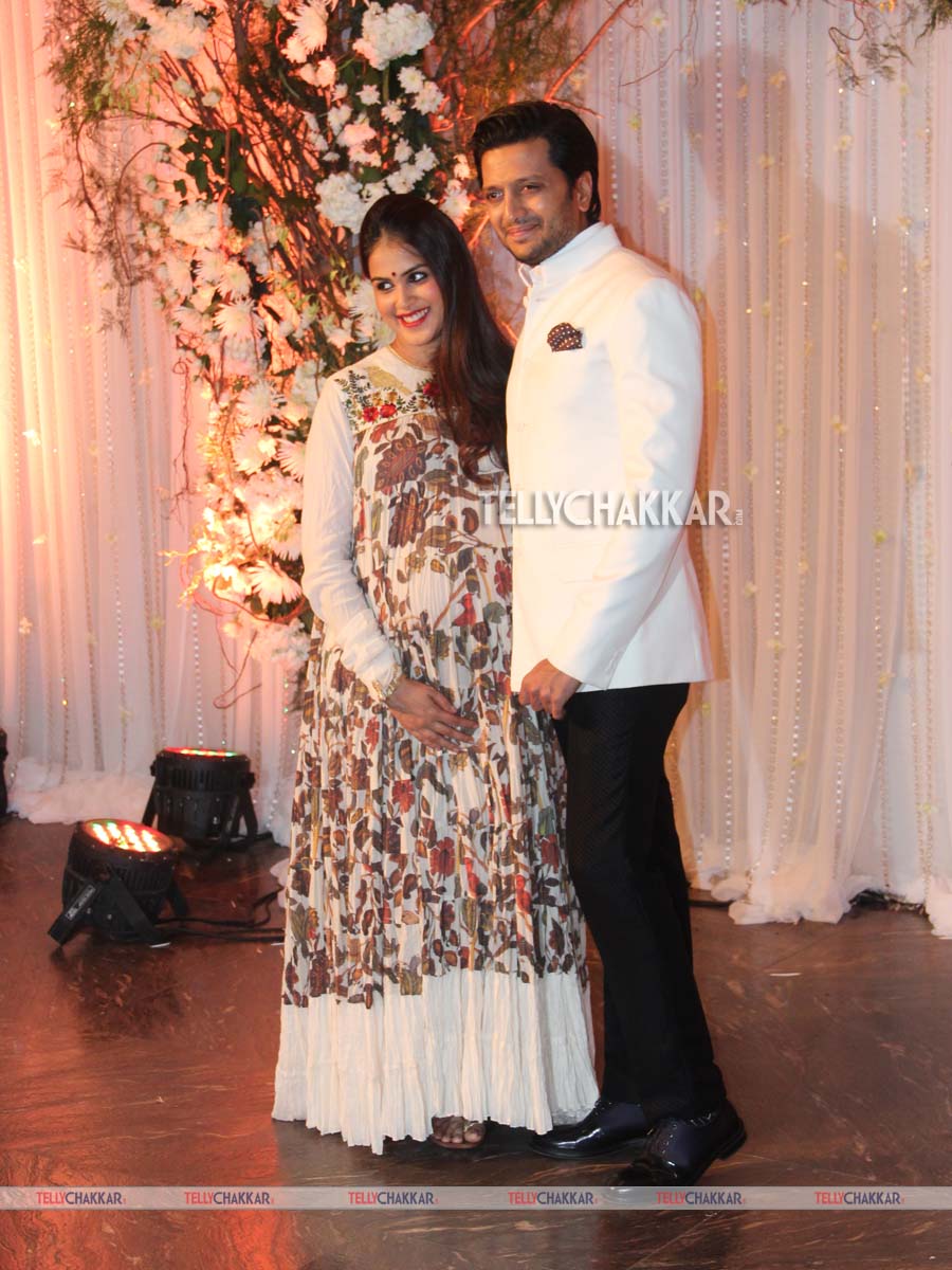 Genelia Dsouza and Riteish Deshmukh