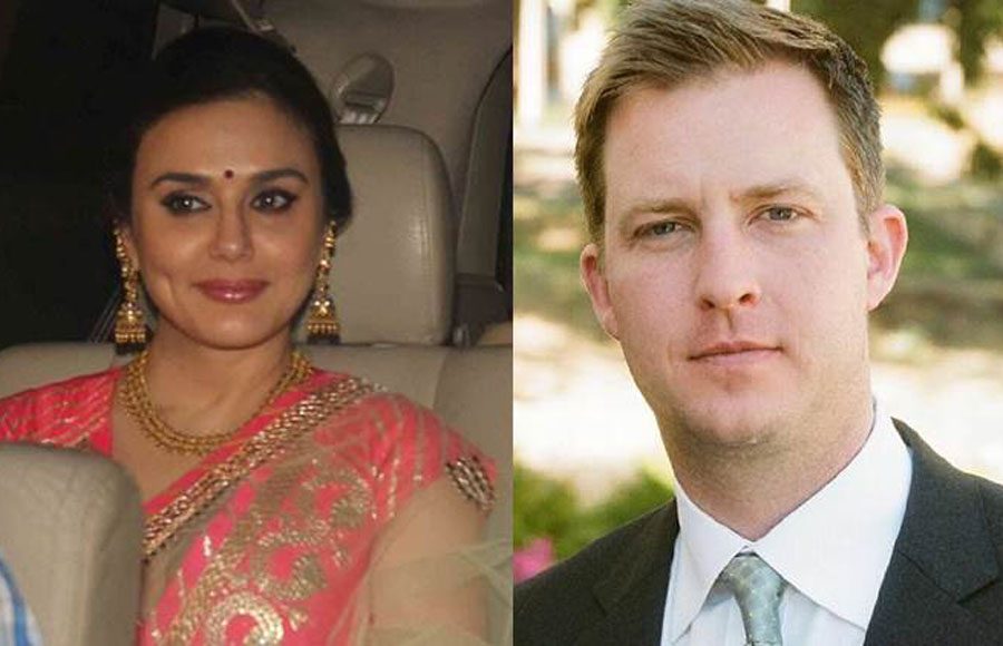 Preity Zinta and Gene Goodenough