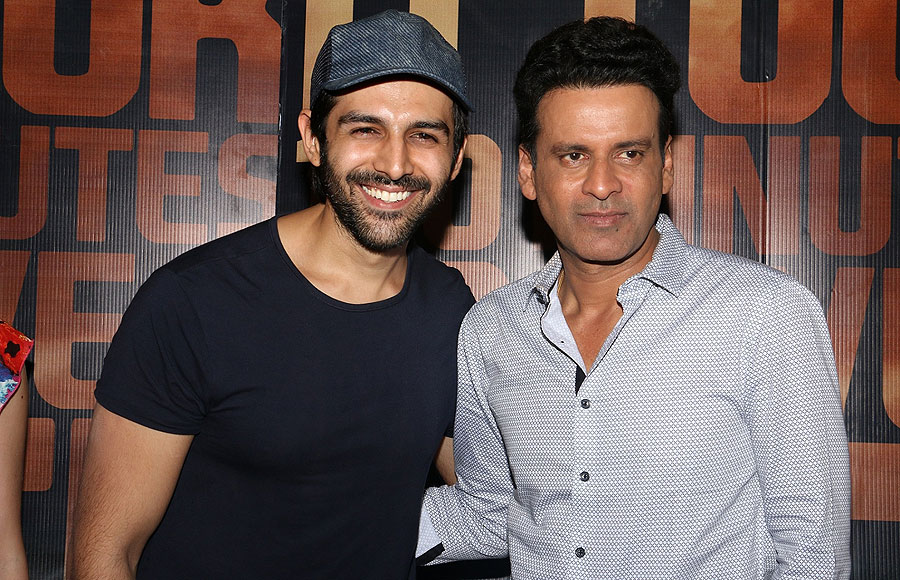 Kartik Aryan and Manoj Bajpayee