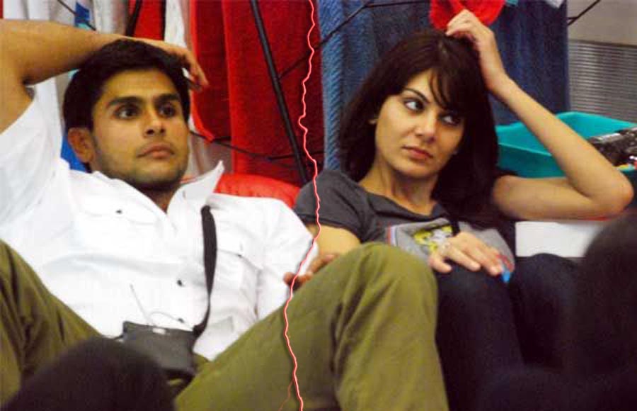 Rahul Bhatt and Aanchal Kumar (Bigg Boss 4)