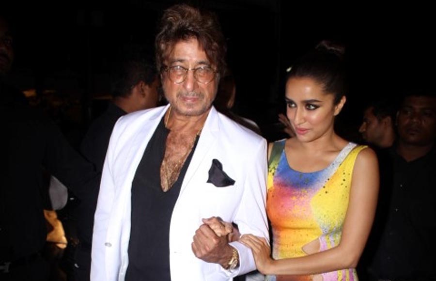 Shakti Kapoor with Shraddha Kapoor