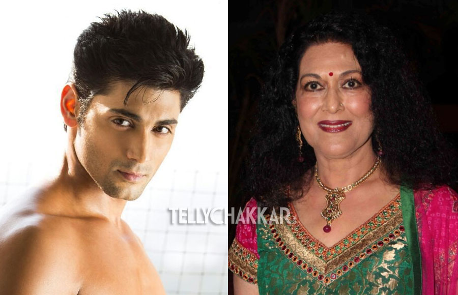 Ruslaan Mumtaz and his mother Anjana