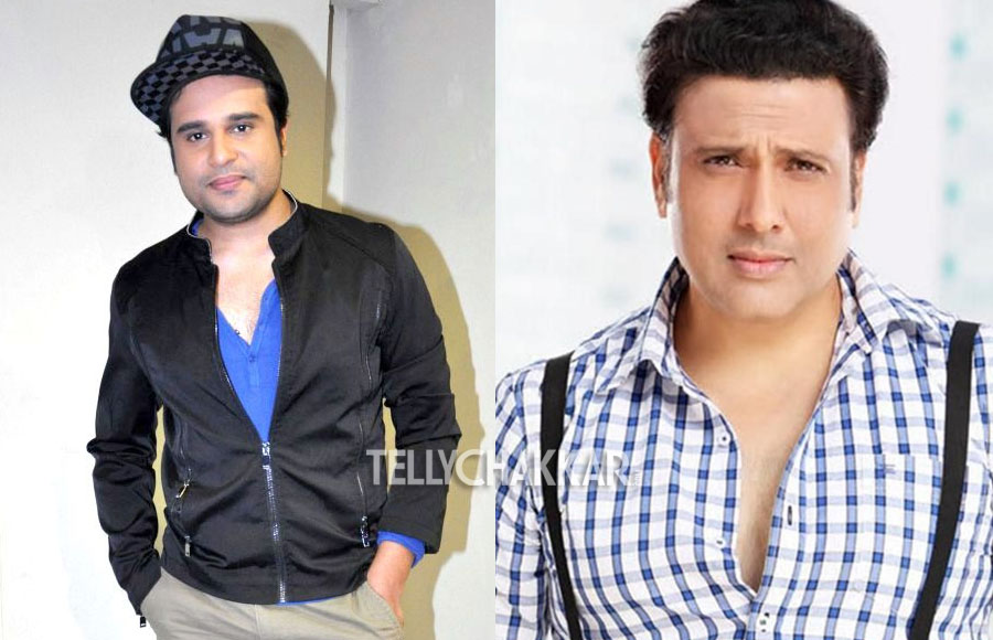 Krushna Abhishek and his uncle Govinda