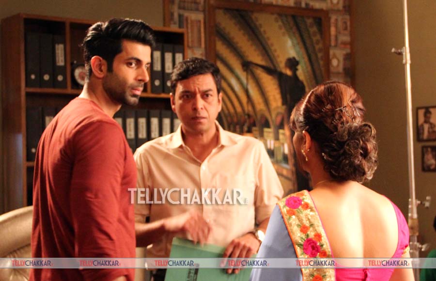 On the sets of Sony TV's Ek Duje Ke Vaaste