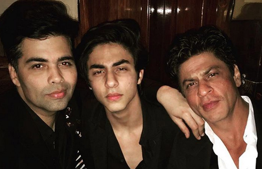 Karan Johar, Aryan Khan and Shah Rukh Khan