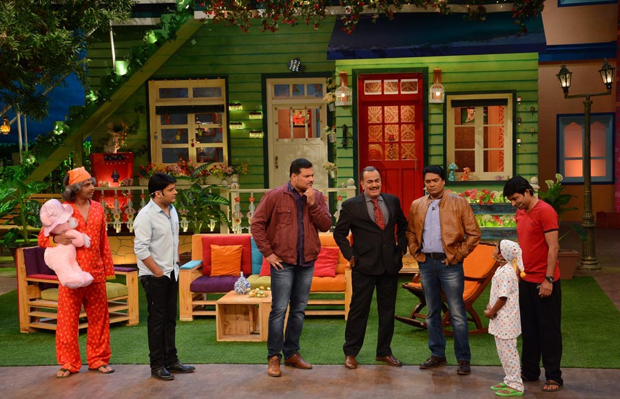 Team CID on The Kapil Sharma Show