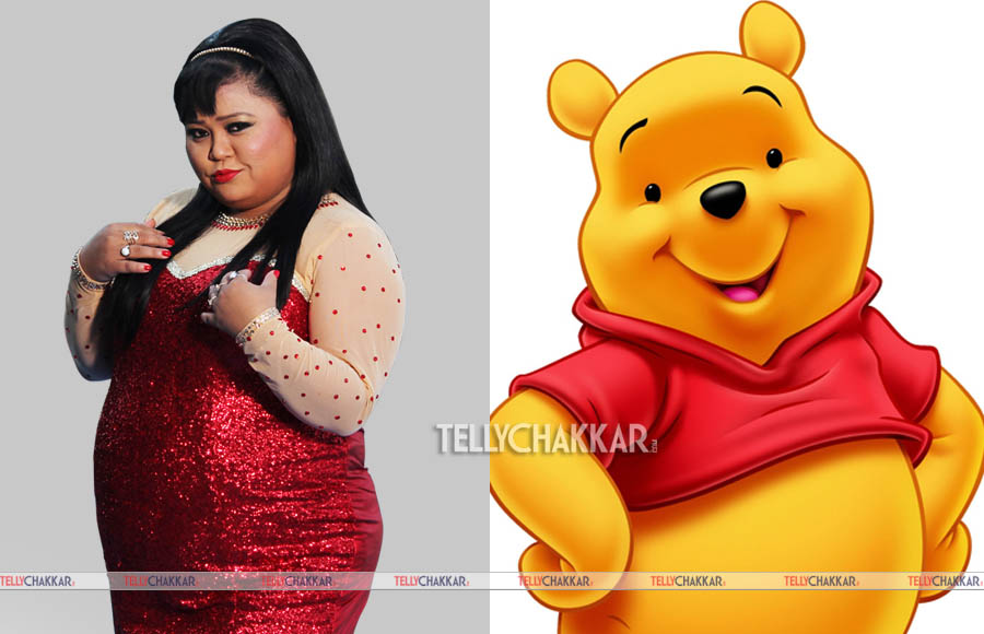 Bharti Singh as Winnie the Pooh