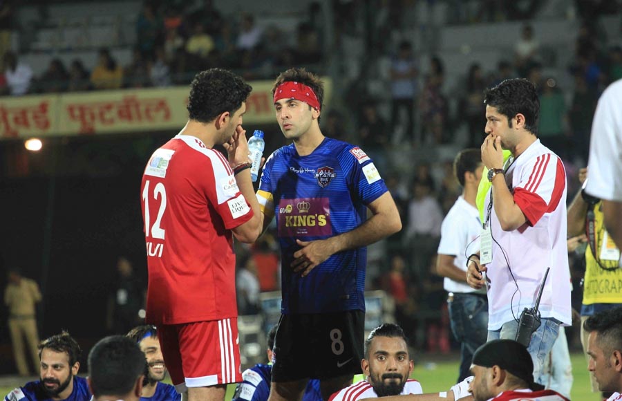 Yuvraj Singh and Ranbir Kapoor