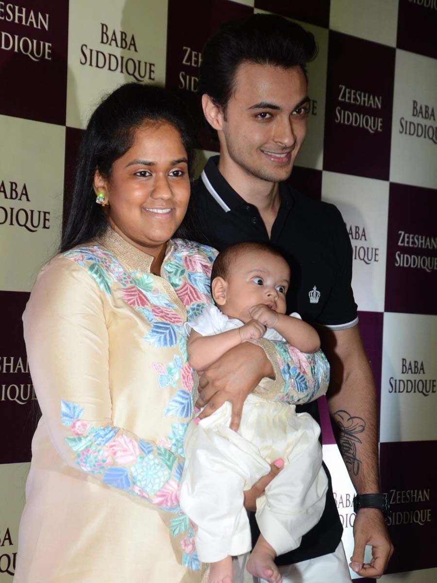 Arpita Khan Sharma and Aayush Sharma