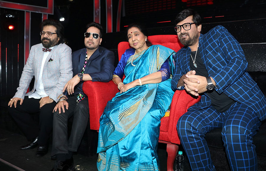 Pritam, Mika Singh, Asha Bhosle and Wajid Khan