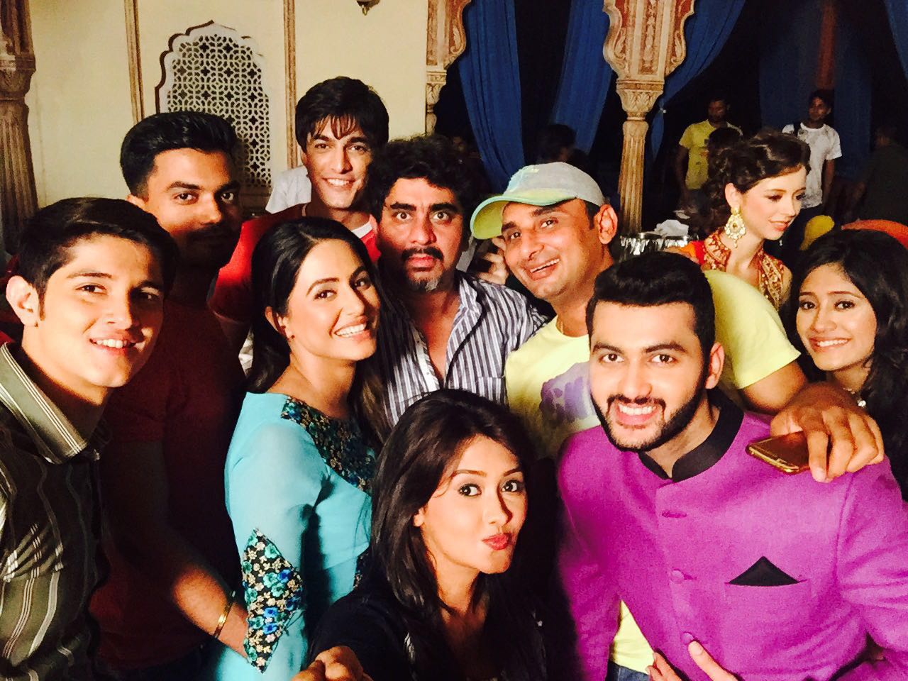 Hina's 'iftaar' part on Yeh Rishta... set