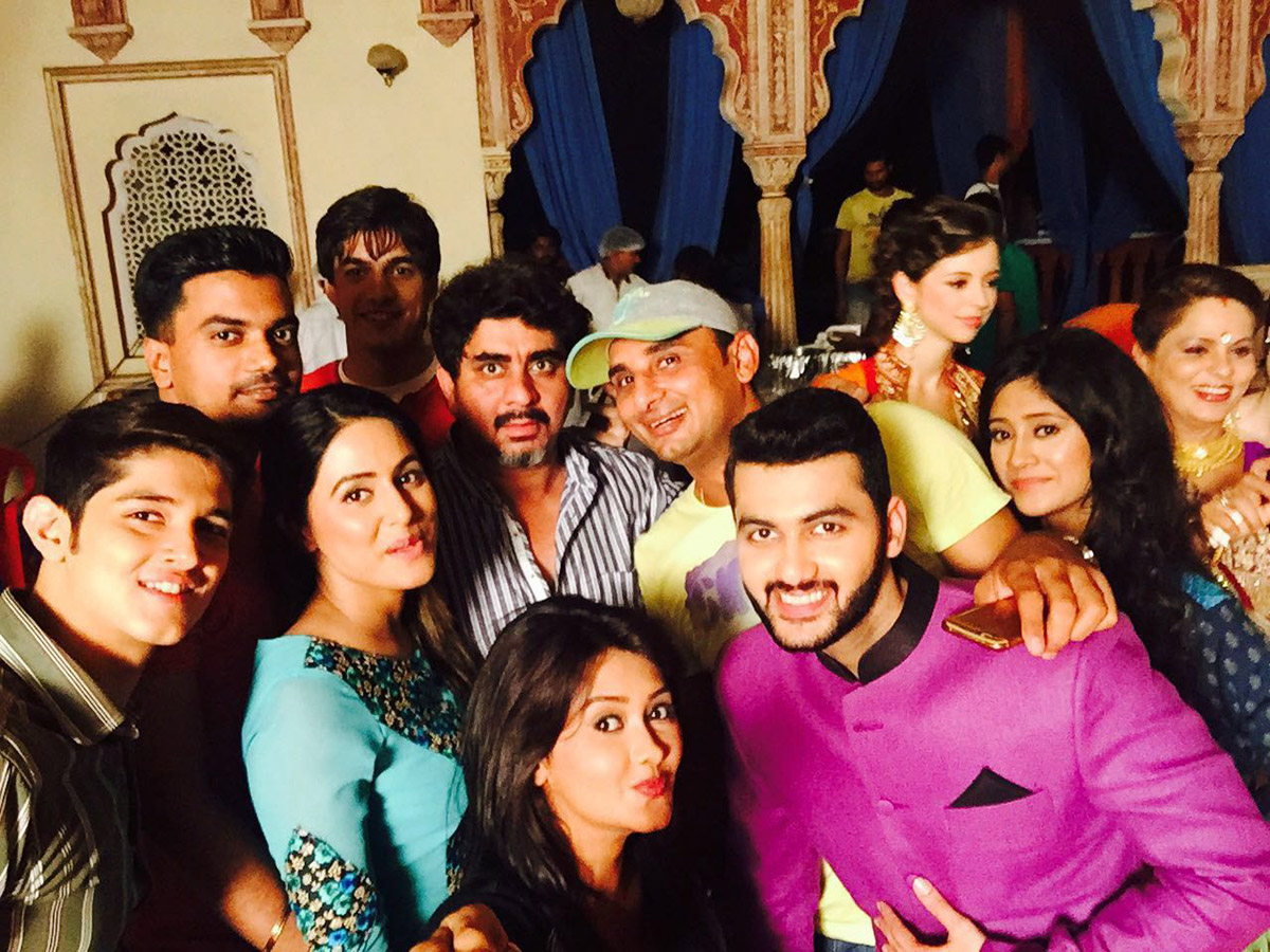 Hina's 'iftaar' part on Yeh Rishta... set