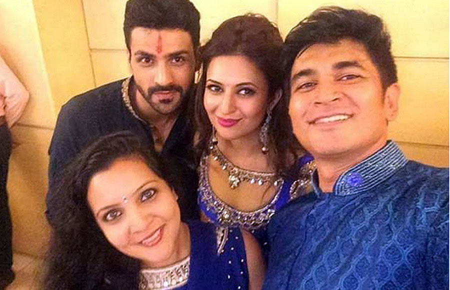 Shehal Sahay, Kiran Giri with Divyanka-Vivek