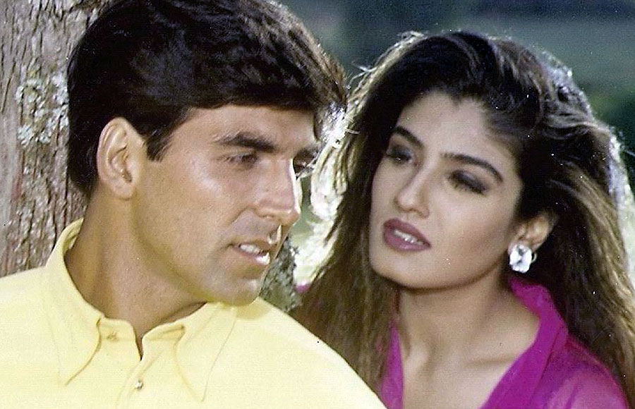 Akshay Kumar and Raveena Tandon