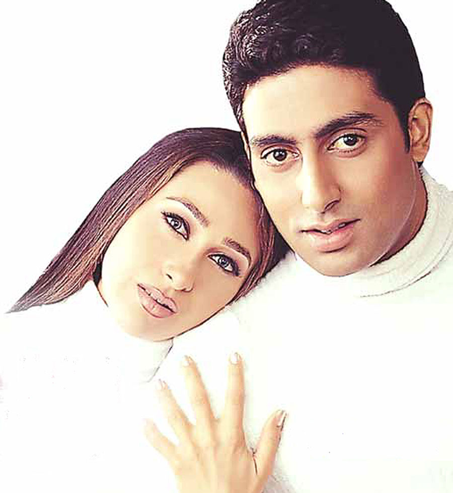 Karisma Kapoor and Abhishek Bachchan