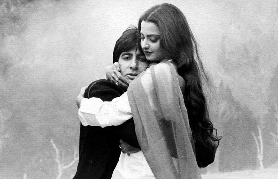 Amitabh Bachchan and Rekha