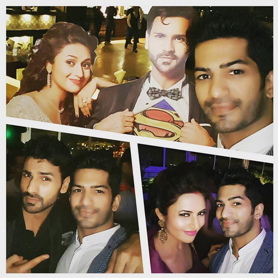 Divyanka-Vivek with Amit Tandon