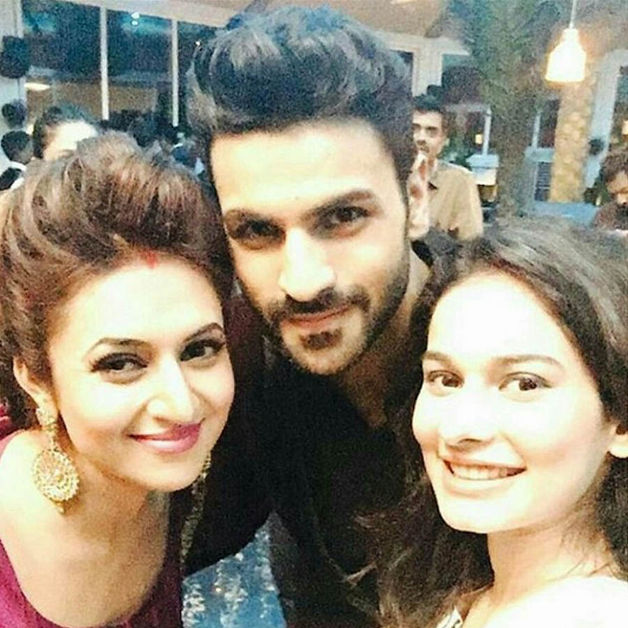 Aneri Vajani with Divyanka-Vivek