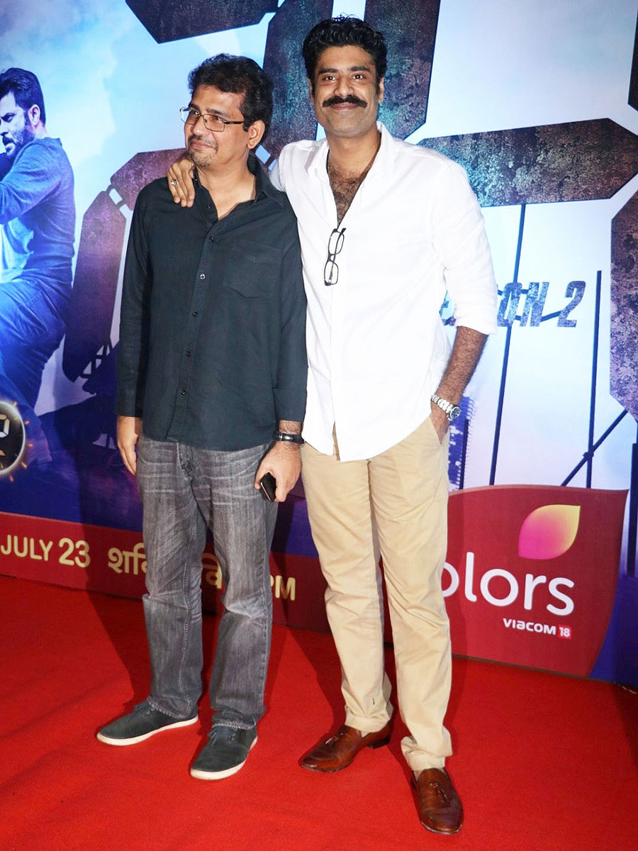 Filmmaker Rensil D Silva and Sikander Kher