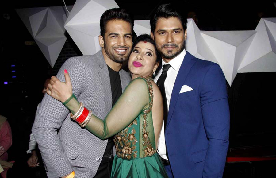 Upen Patel at the post wedding celebrations of Sambhavna and Avinash