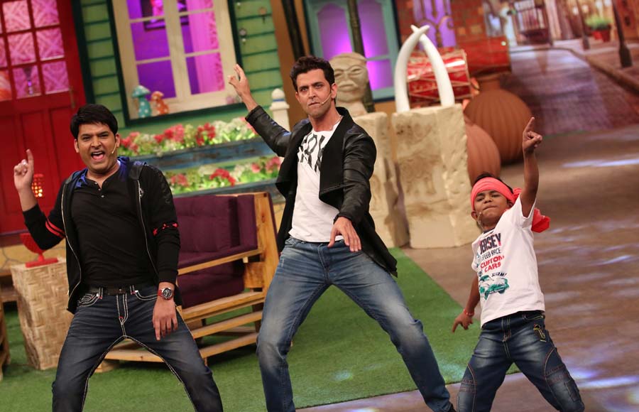 Hrithik Roshan and Kapil Sharma