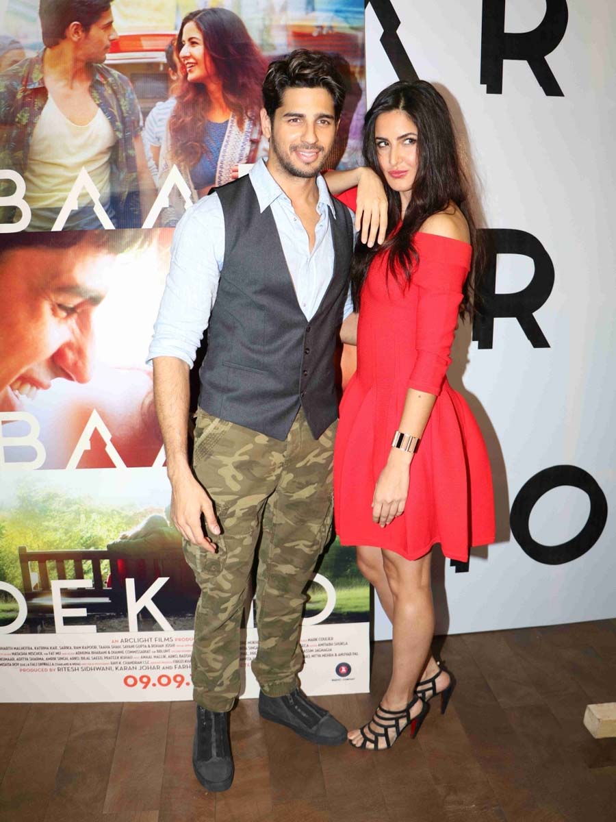 Sidharth Malhotra and Katrina Kaif