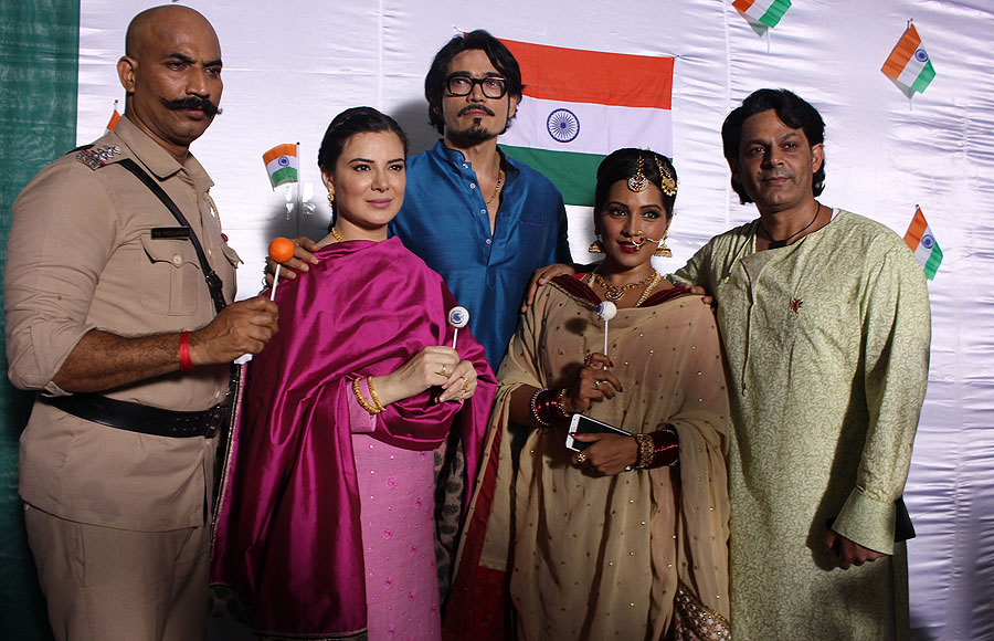 Independence day celebration on the sets of Zee TV's Amma