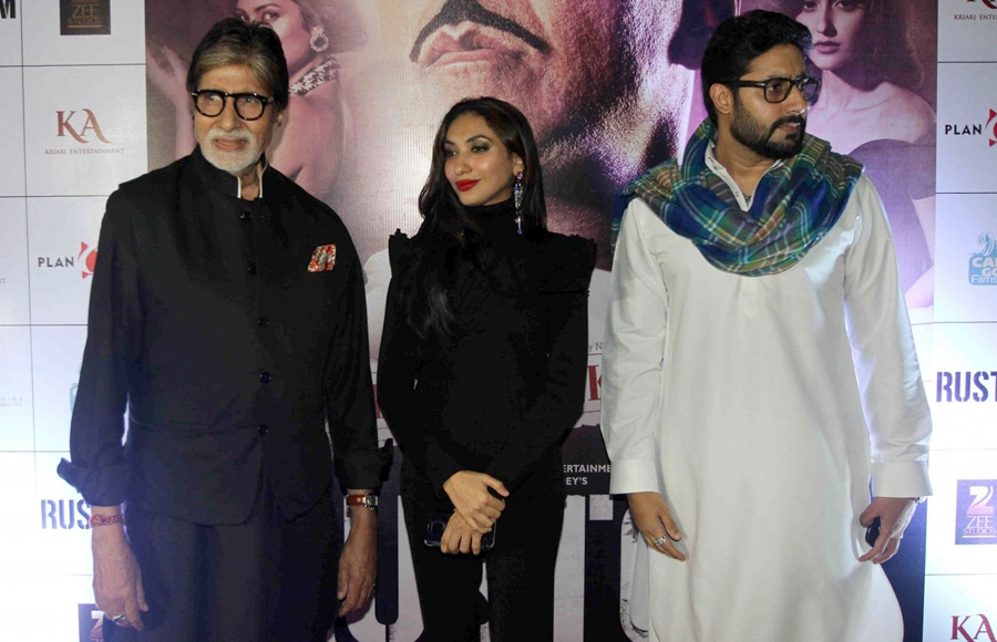 Abhishek Bachchan and Amitabh Bachchan