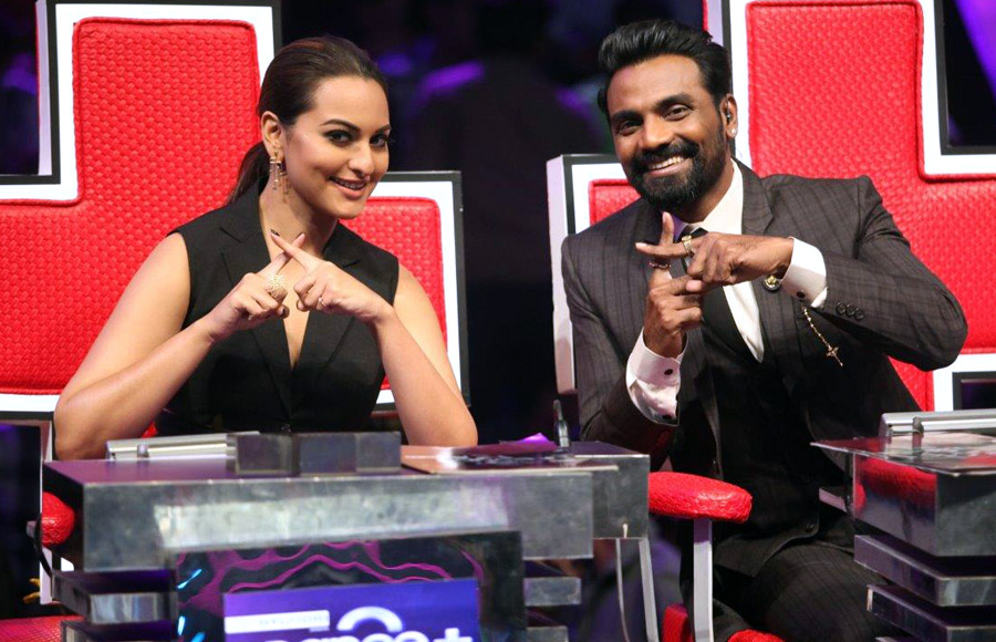 Sonakshi Sinha and Remo Dsouza