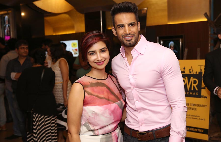 Rashmi Sharma with Upen Patel 