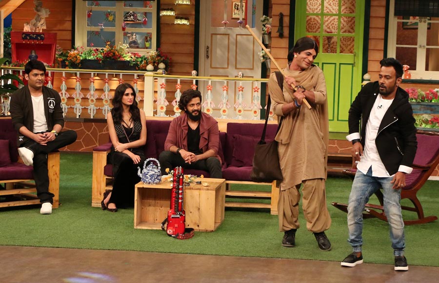 Team 'Banjo' on The Kapil Sharma Show