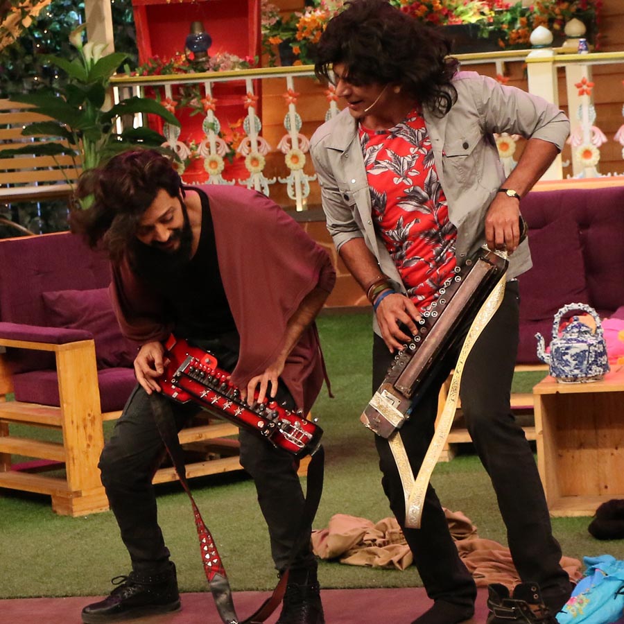 Riteish Deshmukh and Sunil Grover