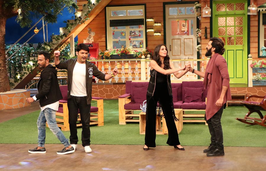 Team 'Banjo' on The Kapil Sharma Show