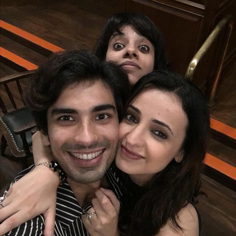 Mohit Sehgal and Sanaya Irani