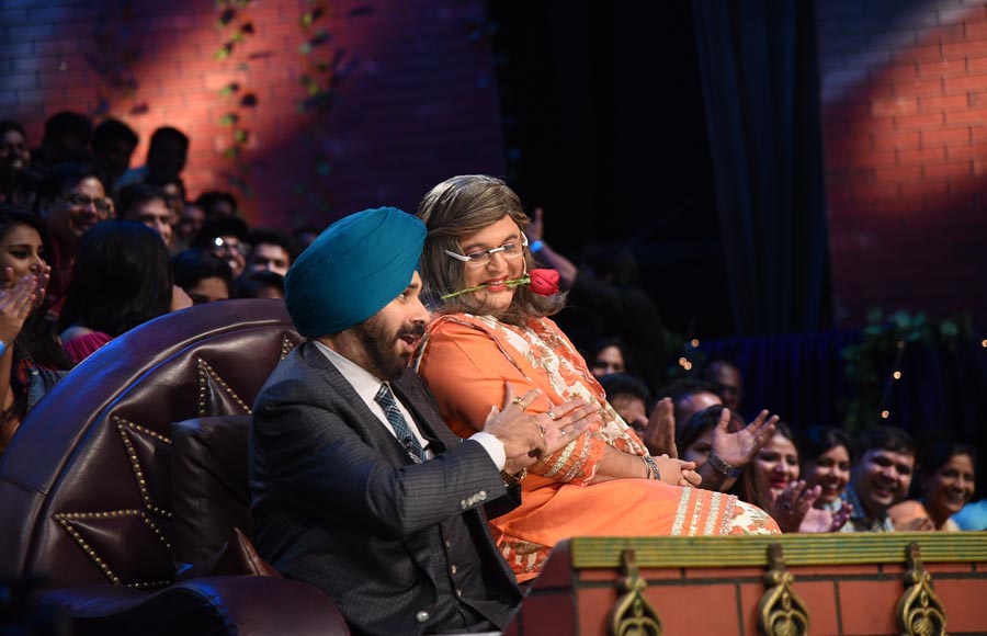 Navjyot Singh Sidhu and Ali Asgar