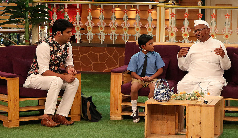 Anna Hazare on The Kapil Sharma Show