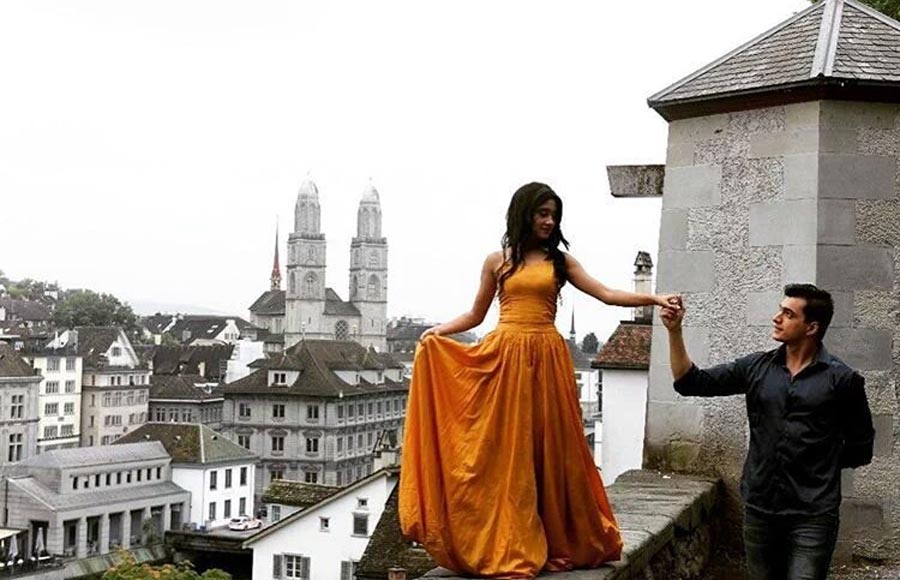 Karthik-Naira's ROMANTIC times in Switzerland