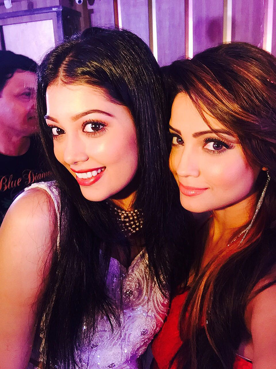 Digangana Suryavanshi and Adaa Khan