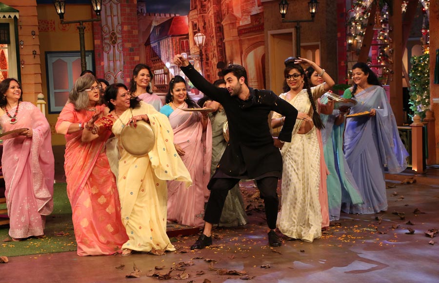 Ranbir Kapoor, Anushka Sharma and Aishwarya Rai Bachchan promote 'Ae Dil Hai Mushkil' on The Kapil Sharma Show