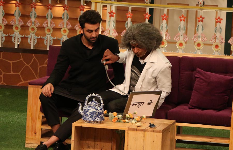 Ranbir Kapoor, Anushka Sharma and Aishwarya Rai Bachchan promote 'Ae Dil Hai Mushkil' on The Kapil Sharma Show