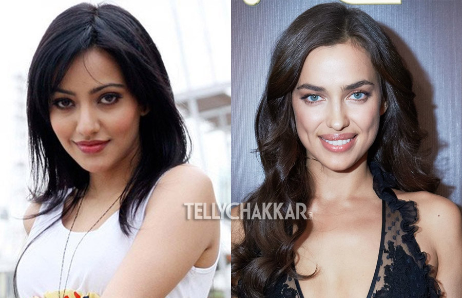 Neha Sharma and Irina Shayk